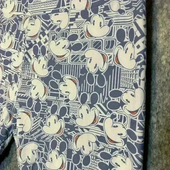 Lularoe Mickey Mouse Tall & Curvy Leggings - Picture 2 of 4